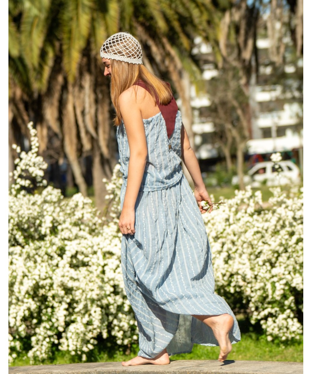 Conjunto amapola Celeste